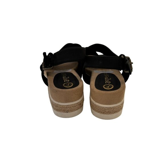 Bella Vita Black Wedge Sandals Women's Size 6.5 NWT - Picture 5 of 8